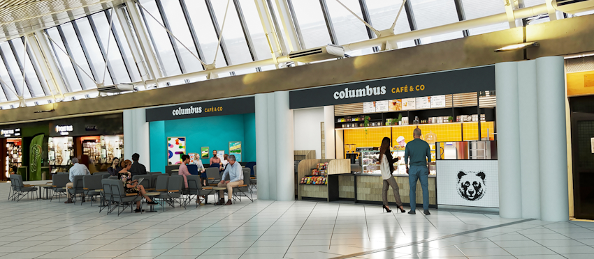 COLOMBUS - Zone publique, côté ville